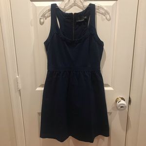 Navy blue tank dress